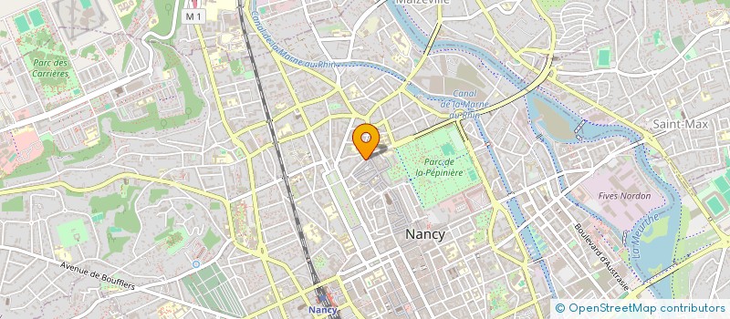 localisation de l'entreprise MONSIEUR ANTHONY LEDRU  NANCY