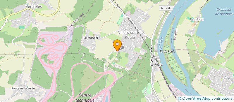 localisation de l'entreprise MONSIEUR ANTHONY LEFEBVRE  VILLERS-SUR-LE-ROULE