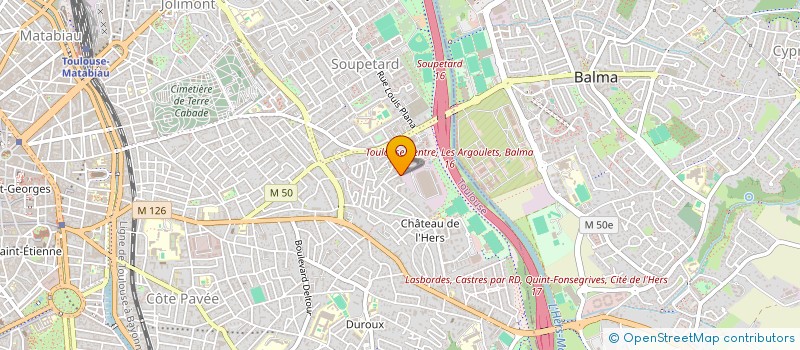 localisation de l'entreprise MONSIEUR ANTHONY LEFEBVRE à TOULOUSE