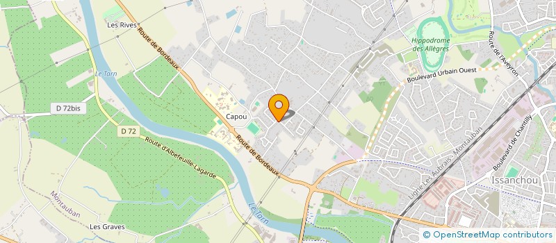 localisation de l'entreprise MONSIEUR ANTHONY LEFEU  MONTAUBAN