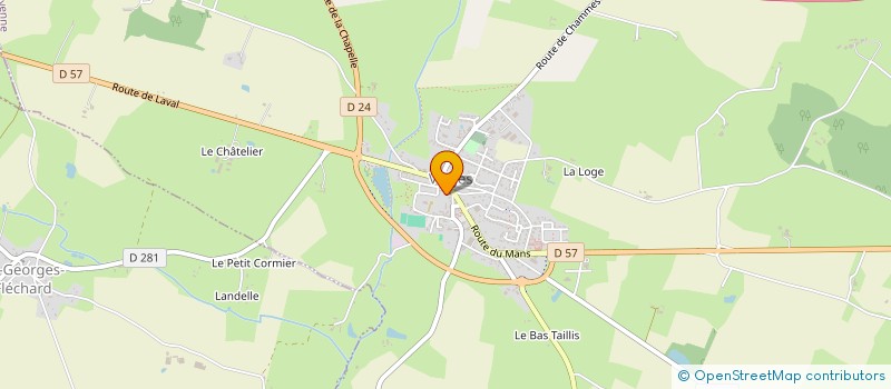 localisation de l'entreprise MONSIEUR ANTHONY LEFRESNE à VAIGES