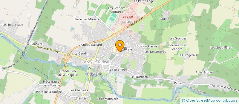 localisation de l'entreprise MONSIEUR ANTHONY LEGE à AZAY-LE-RIDEAU