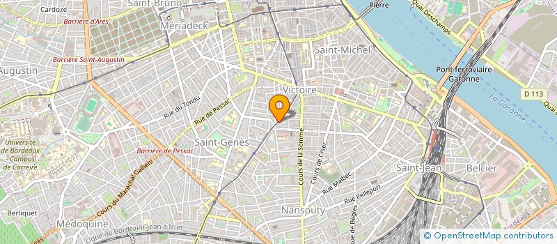 localisation de l'entreprise MONSIEUR ANTHONY LEGOUTEUX  BORDEAUX