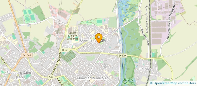 localisation de l'entreprise MONSIEUR ANTHONY LEGRAND à SAINT-QUENTIN