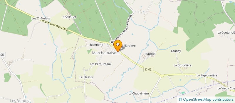 localisation de l'entreprise MONSIEUR ANTHONY LEKANE à MARCHEMAISONS