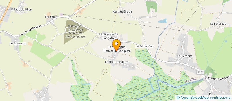 localisation de l'entreprise MONSIEUR ANTHONY LELAY à HERBIGNAC