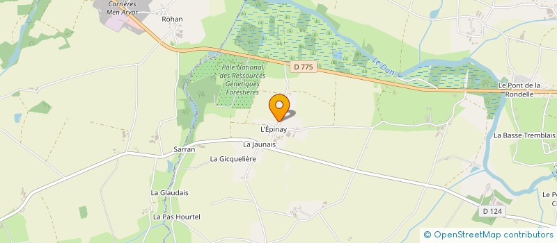 localisation de l'entreprise MONSIEUR ANTHONY LELIEVRE à GUEMENE-PENFAO