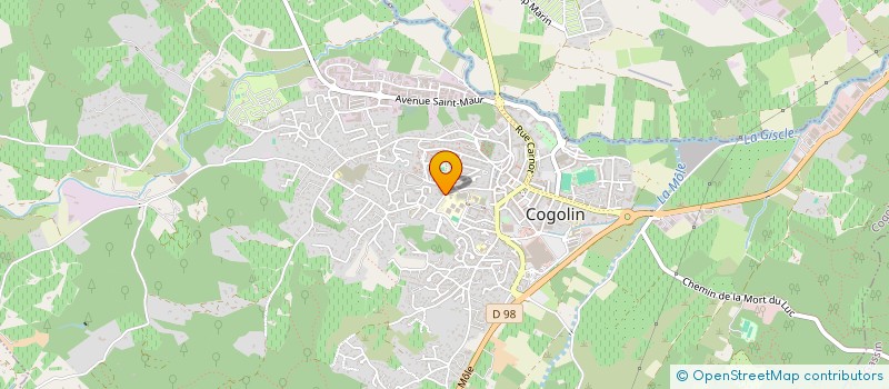 localisation de l'entreprise MONSIEUR ANTHONY LELONG  COGOLIN