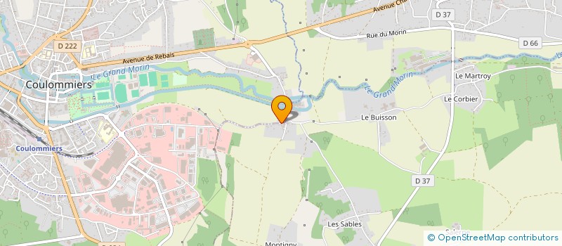 localisation de l'entreprise MONSIEUR ANTHONY LEMAIRE  CRECY LA CHAPELLE