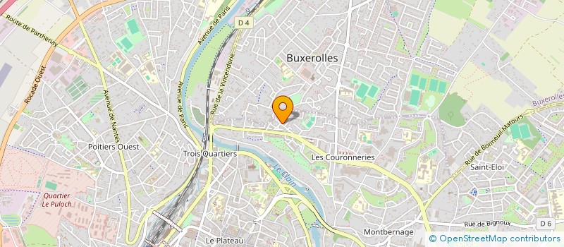 localisation de l'entreprise MONSIEUR ANTHONY LEMOINE  POITIERS