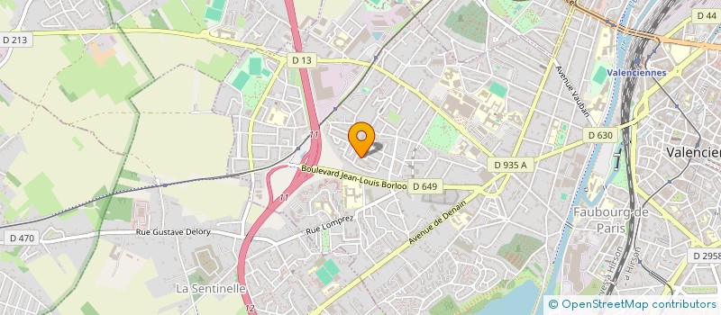 localisation de l'entreprise MONSIEUR ANTHONY LENGLET  VALENCIENNES