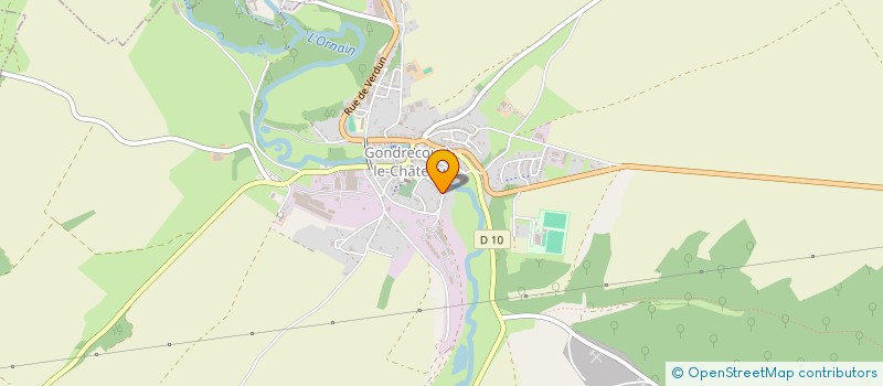 localisation de l'entreprise MONSIEUR ANTHONY LEONARDI  GONDRECOURT-LE-CHATEAU
