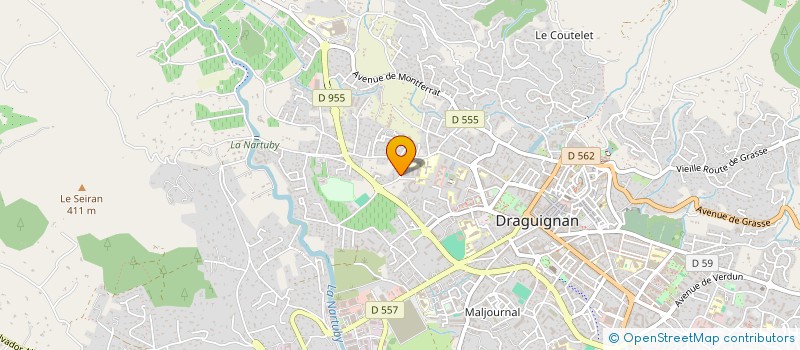 localisation de l'entreprise MONSIEUR ANTHONY LEONARDON  DRAGUIGNAN