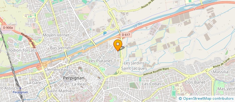 localisation de l'entreprise MONSIEUR ANTHONY LEPRINCE  PERPIGNAN