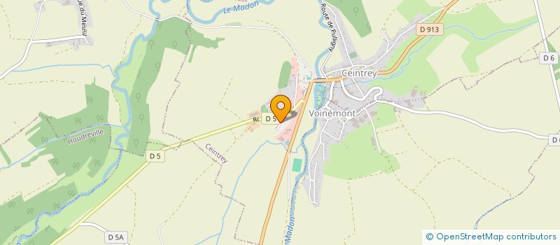 localisation de l'entreprise MONSIEUR ANTHONY LERAT  CEINTREY