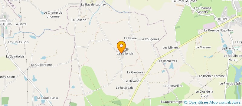 localisation de l'entreprise MONSIEUR ANTHONY LERAY  TREMEHEUC