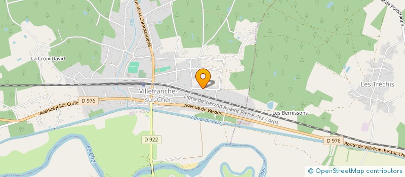 localisation de l'entreprise MONSIEUR ANTHONY LERICHE  VILLEFRANCHE-SUR-CHER