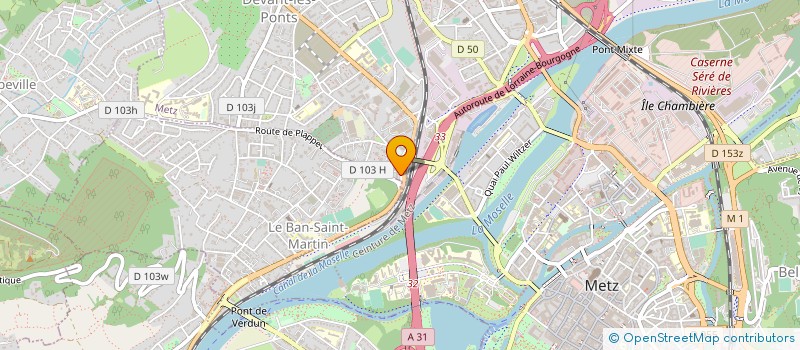 localisation de l'entreprise MONSIEUR ANTHONY LEROY  METZ