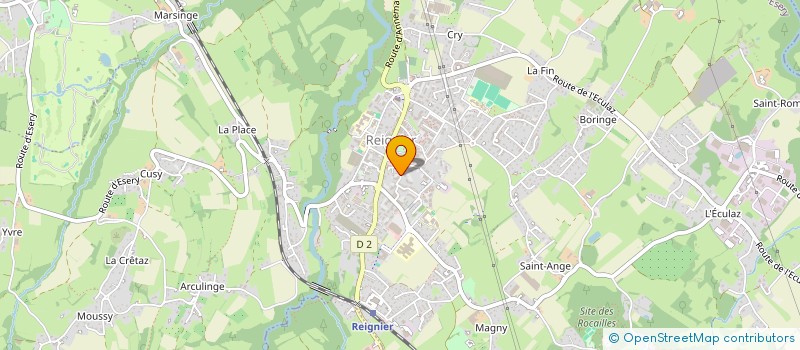localisation de l'entreprise MONSIEUR ANTHONY LEROY à REIGNIER-ESERY