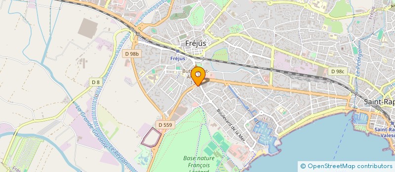 localisation de l'entreprise MONSIEUR ANTHONY LESIEUR à FREJUS