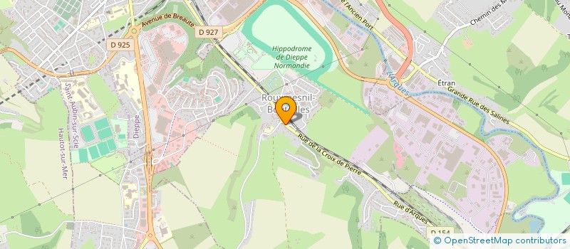 localisation de l'entreprise MONSIEUR ANTHONY LESUEUR  ROUXMESNIL-BOUTEILLES