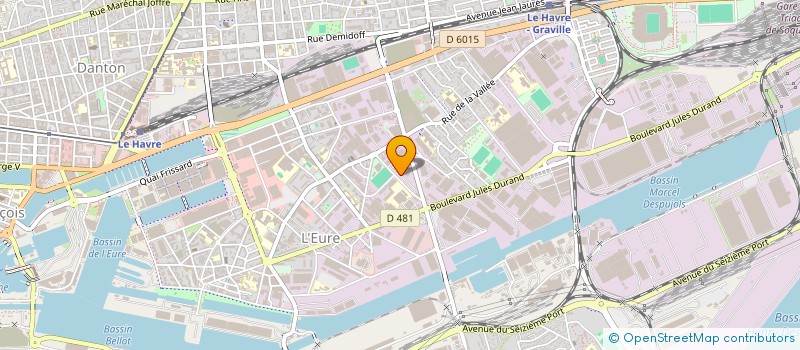localisation de l'entreprise MONSIEUR ANTHONY LETHUILLIER à LE HAVRE
