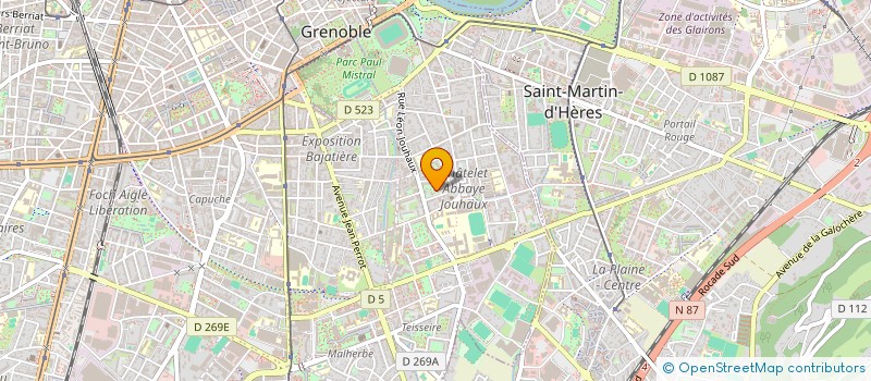 localisation de l'entreprise MONSIEUR ANTHONY LETIZIA à GRENOBLE