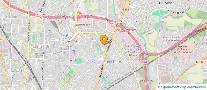 localisation de l'entreprise MONSIEUR ANTHONY LEVEQUE à TOULOUSE