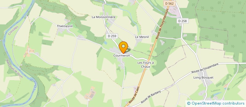 localisation de l'entreprise MONSIEUR ANTHONY LEVIONNOIS à CROISILLES