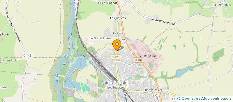 localisation de l'entreprise MONSIEUR ANTHONY LEYRELOUP  SAINT-GERMAIN-DES-FOSSES