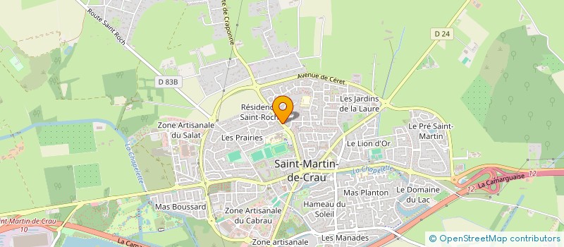 localisation de l'entreprise MONSIEUR ANTHONY LEYROLLES à SAINT-MARTIN-DE-CRAU