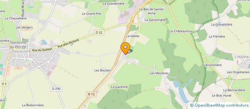 localisation de l'entreprise MONSIEUR ANTHONY LHERMITE à TOUROUVRE AU PERCHE