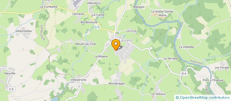 localisation de l'entreprise MONSIEUR ANTHONY LHOTE  AJAIN