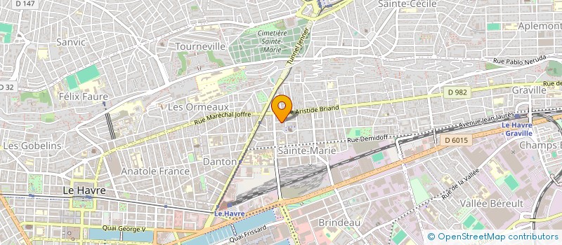 localisation de l'entreprise MONSIEUR ANTHONY LICHERI à LE HAVRE