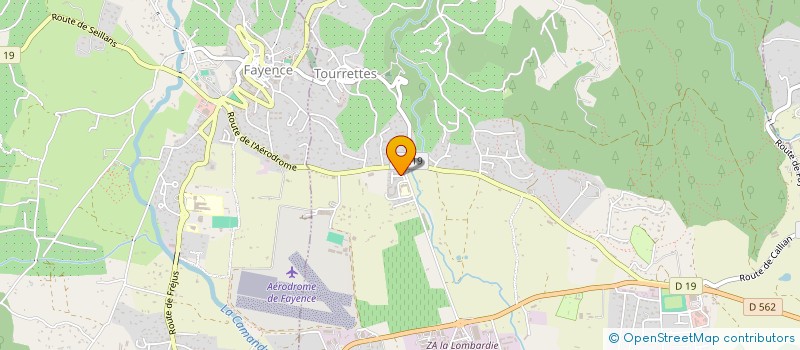 localisation de l'entreprise MONSIEUR ANTHONY LIMANDRA  TOURRETTES