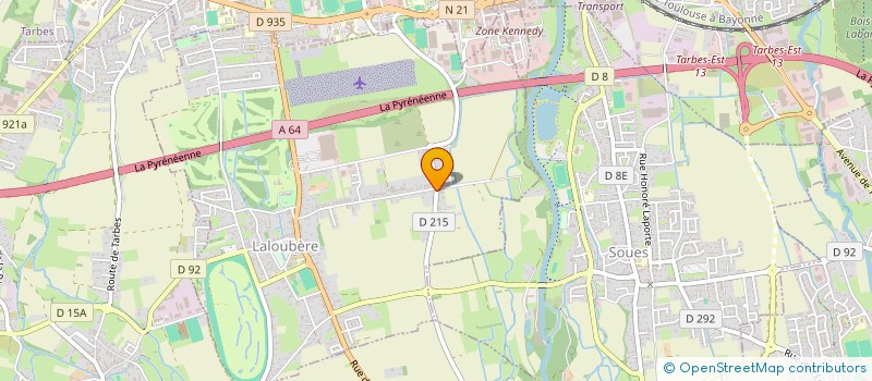 localisation de l'entreprise MONSIEUR ANTHONY LIVAS  LALOUBERE