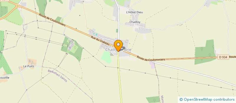 localisation de l'entreprise MONSIEUR ANTHONY LONG  BEAUTHEIL-SAINTS