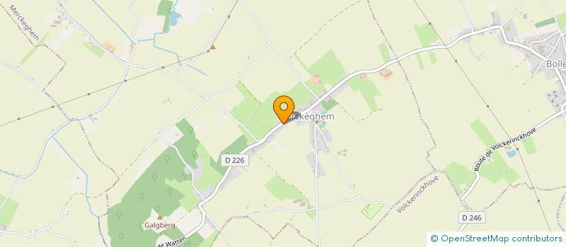 localisation de l'entreprise MONSIEUR ANTHONY LOPES  MERCKEGHEM