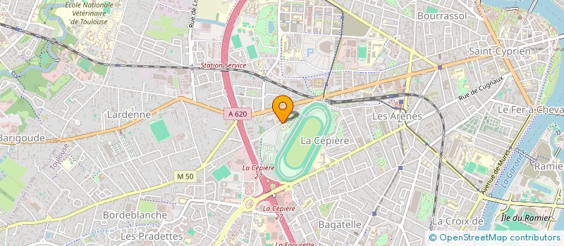localisation de l'entreprise MONSIEUR ANTHONY LOPEZ à TOULOUSE