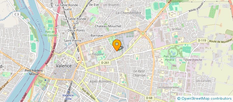 localisation de l'entreprise MONSIEUR ANTHONY LOPEZ  VALENCE