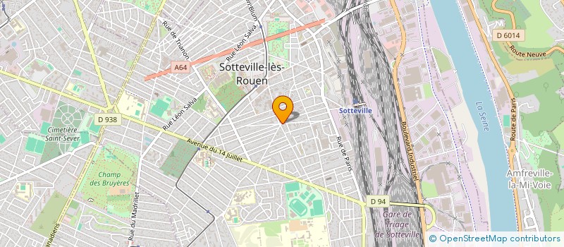 localisation de l'entreprise MONSIEUR ANTHONY LOUARN  ROUEN