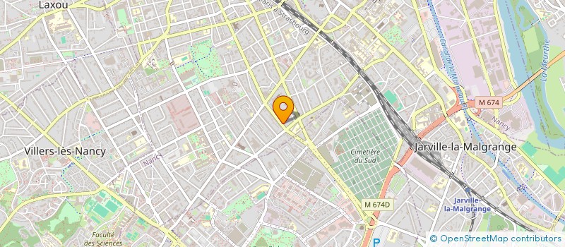 localisation de l'entreprise MONSIEUR ANTHONY LOUDINI  NANCY