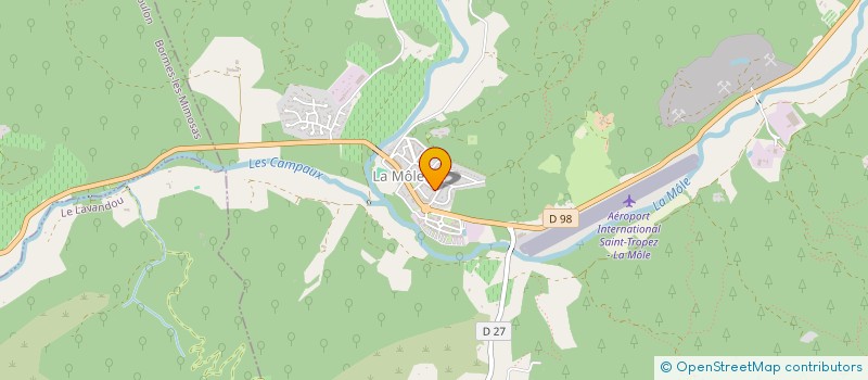 localisation de l'entreprise MONSIEUR ANTHONY LOUNIS  LA MOLE