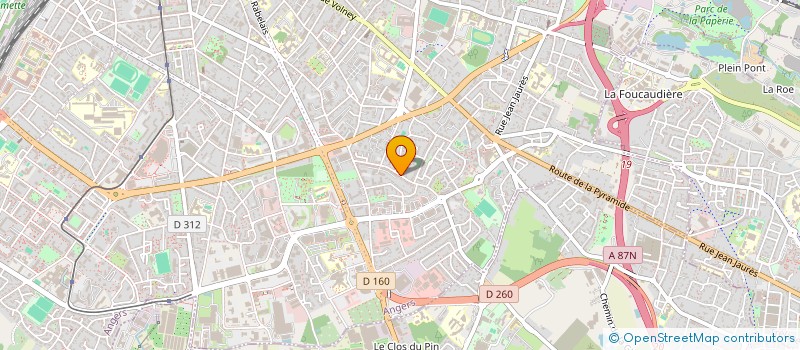 localisation de l'entreprise MONSIEUR ANTHONY LOURENCO  ANGERS