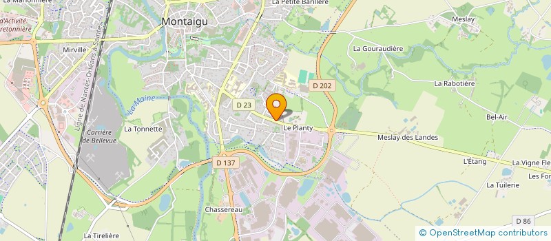 localisation de l'entreprise MONSIEUR ANTHONY LOYER à MONTAIGU-VENDEE