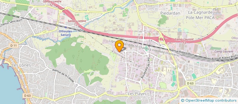 localisation de l'entreprise MONSIEUR ANTHONY LUBRANO DI CICCONE à SIX FOURS LES PLAGES