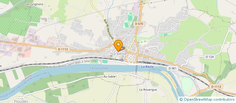 localisation de l'entreprise MONSIEUR ANTHONY LUCAT  LA REOLE