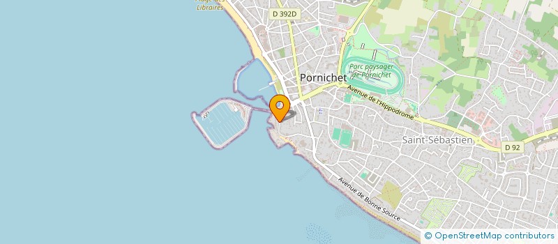 localisation de l'entreprise MONSIEUR ANTHONY LUIZARD  PORNICHET