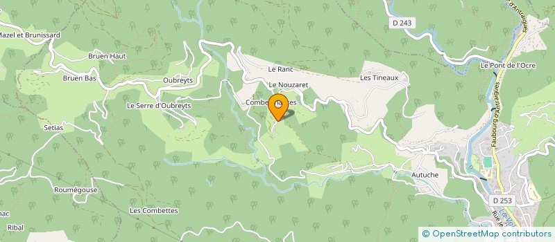 localisation de l'entreprise MONSIEUR ANTHONY LURIE  SAINT-ETIENNE-DE-FONTBELLON