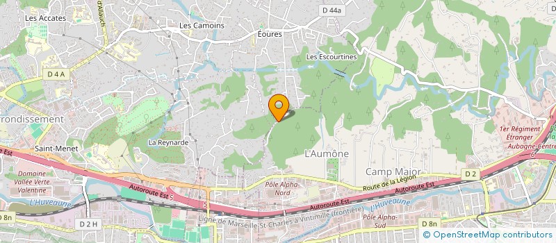 localisation de l'entreprise MONSIEUR ANTHONY LUZIO  MARSEILLE